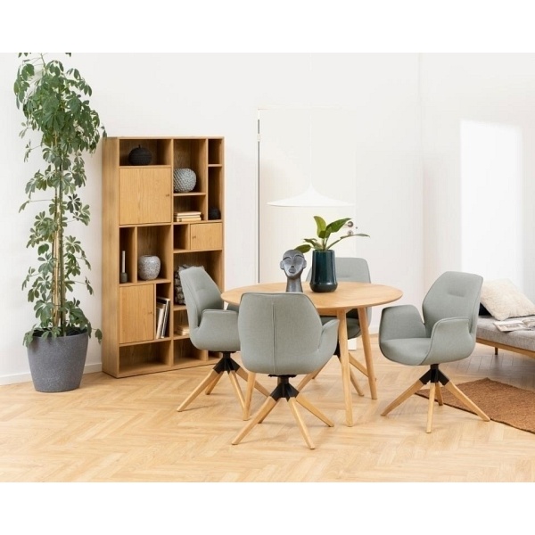 Regał Rangoon szeroki dąb - ACTONA